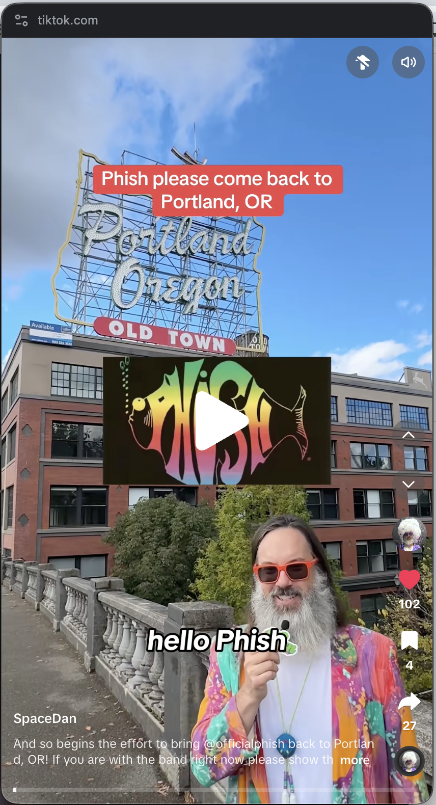 TikTok Phish campaign