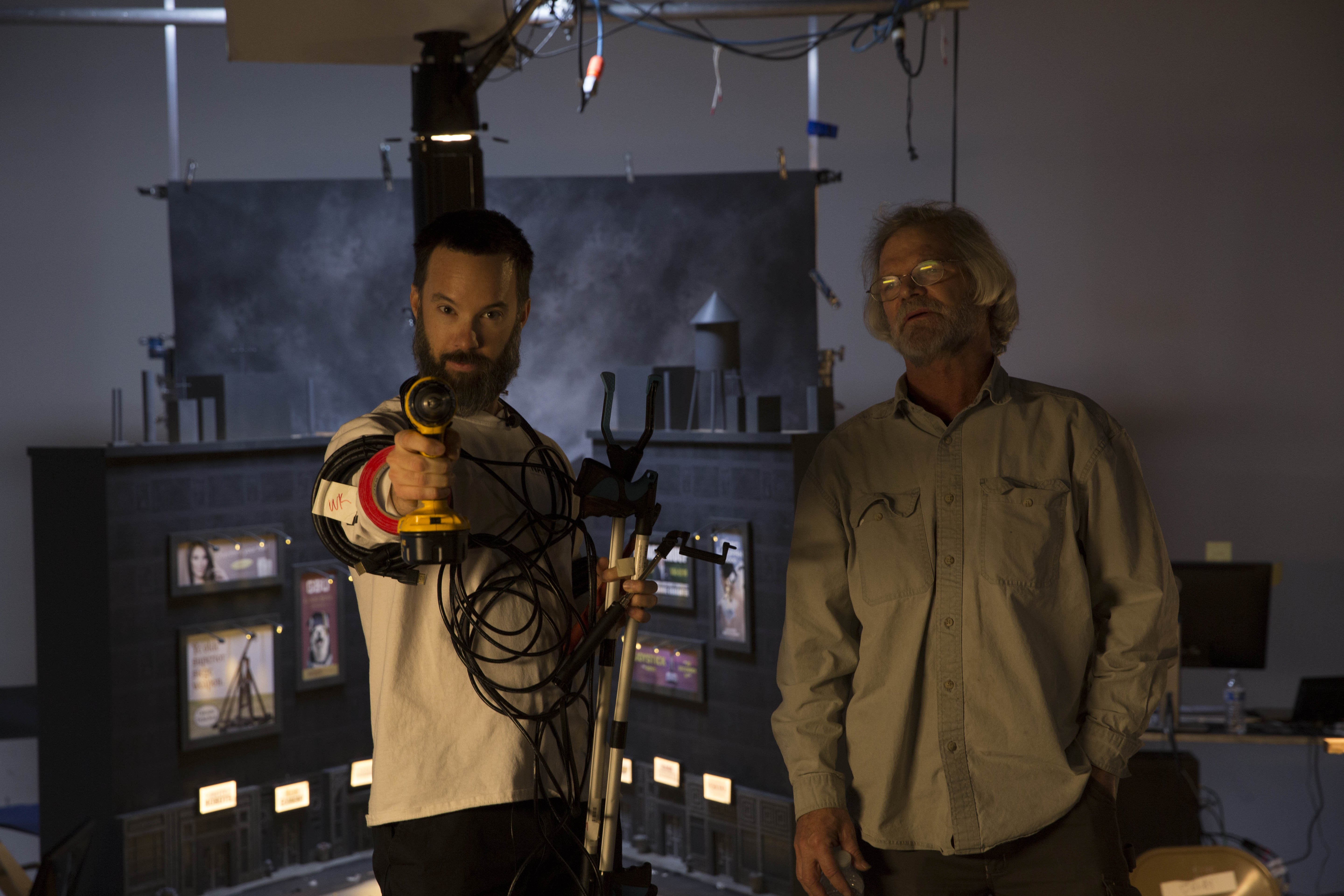 Behind the scenes production