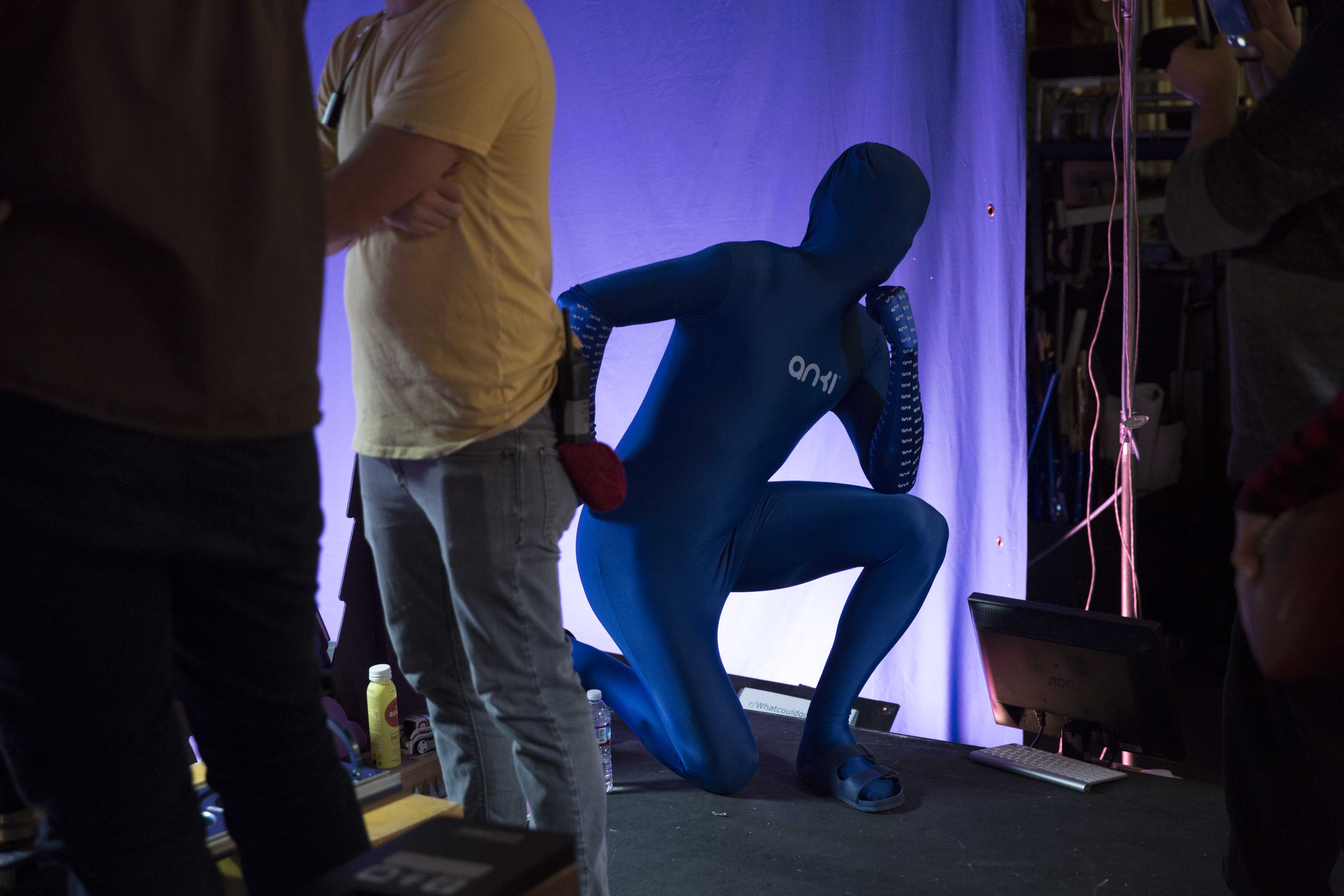 Cozmo production close-up