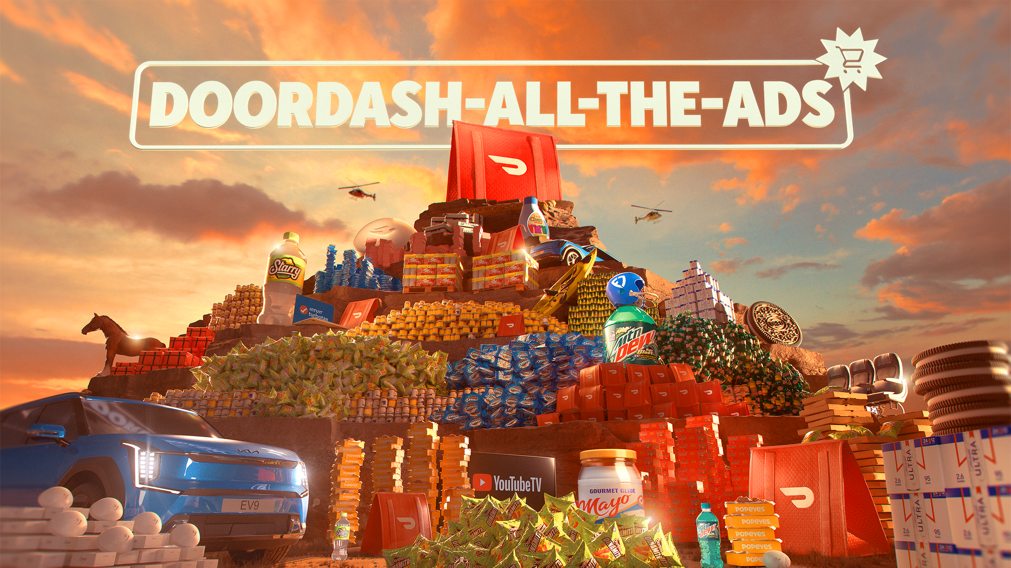 DoorDash: All The Ads