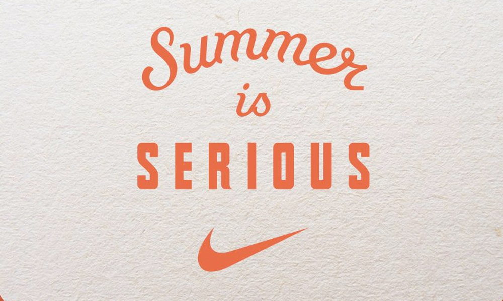 Nike Summer Is Serious lockup