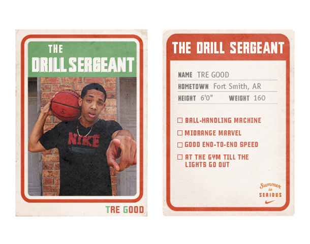 Nike Summer Is Serious — Drill Sergeant card