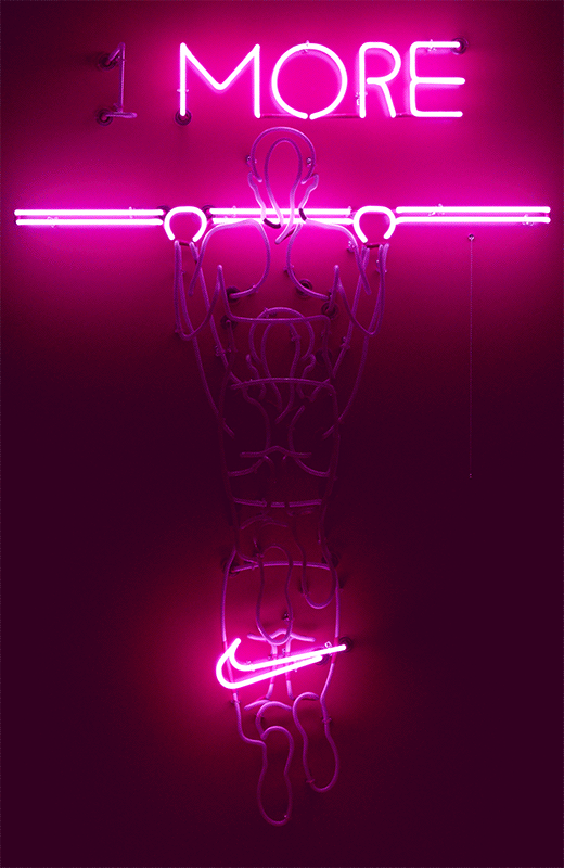 Nike Women Tumblr — Pink Neon Sign