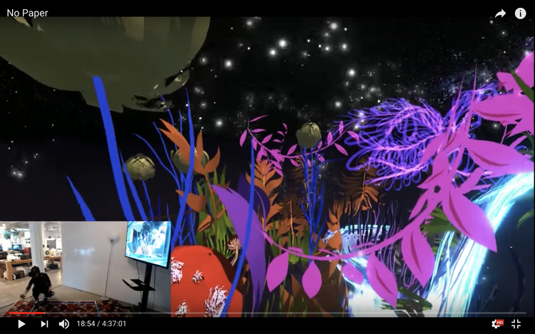 No Paper VR creation