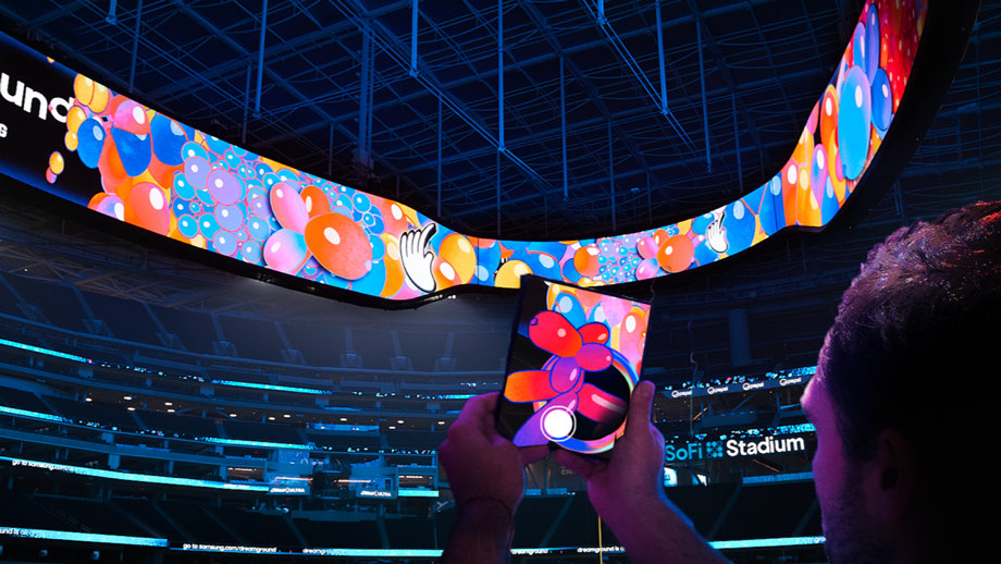 Samsung Dreamground AR experience