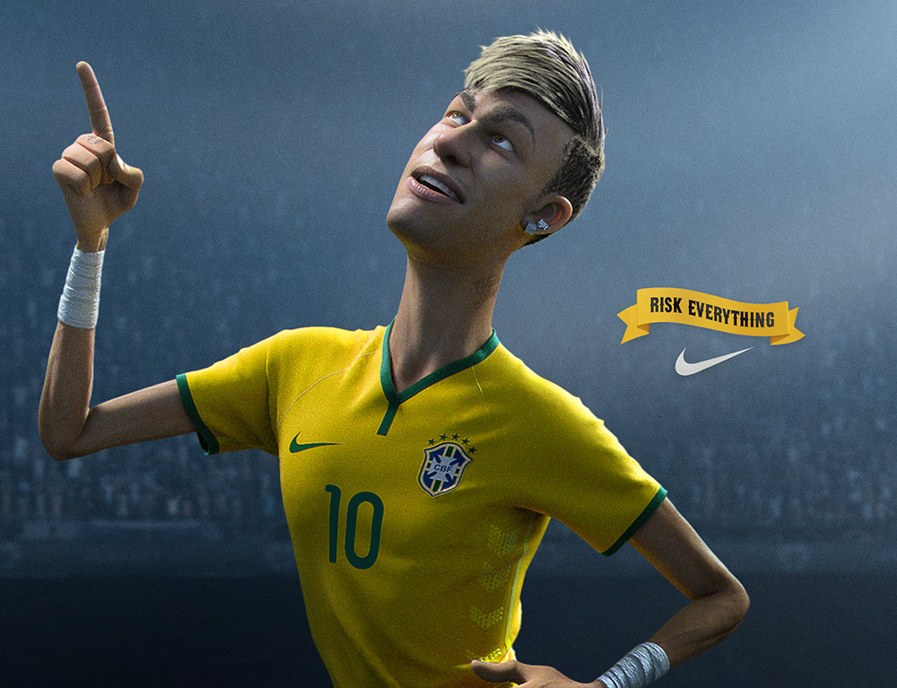 Neymar real time image